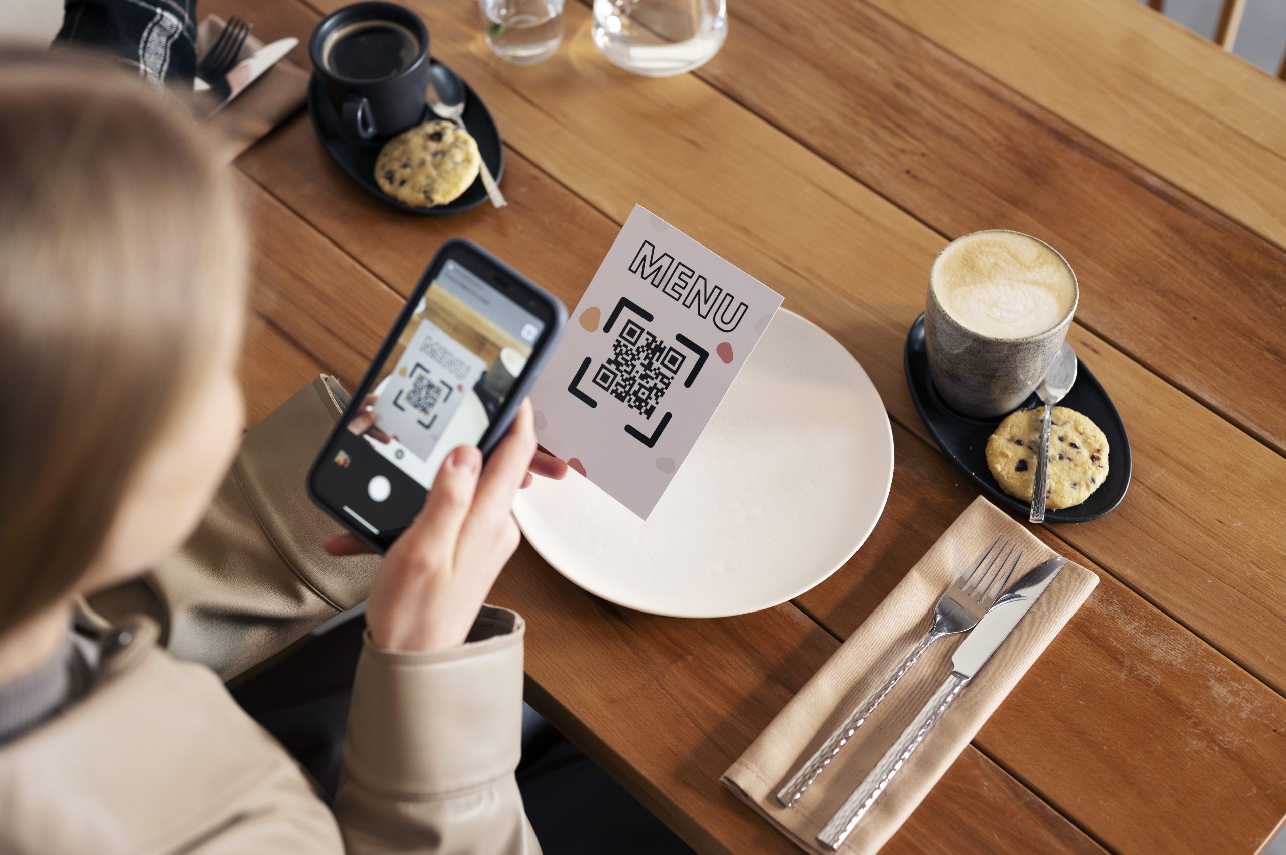 Menu sur QR code pour augmenter ses ventes